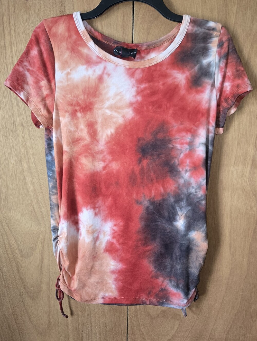 Tie-Dye Short Sleeve Top
